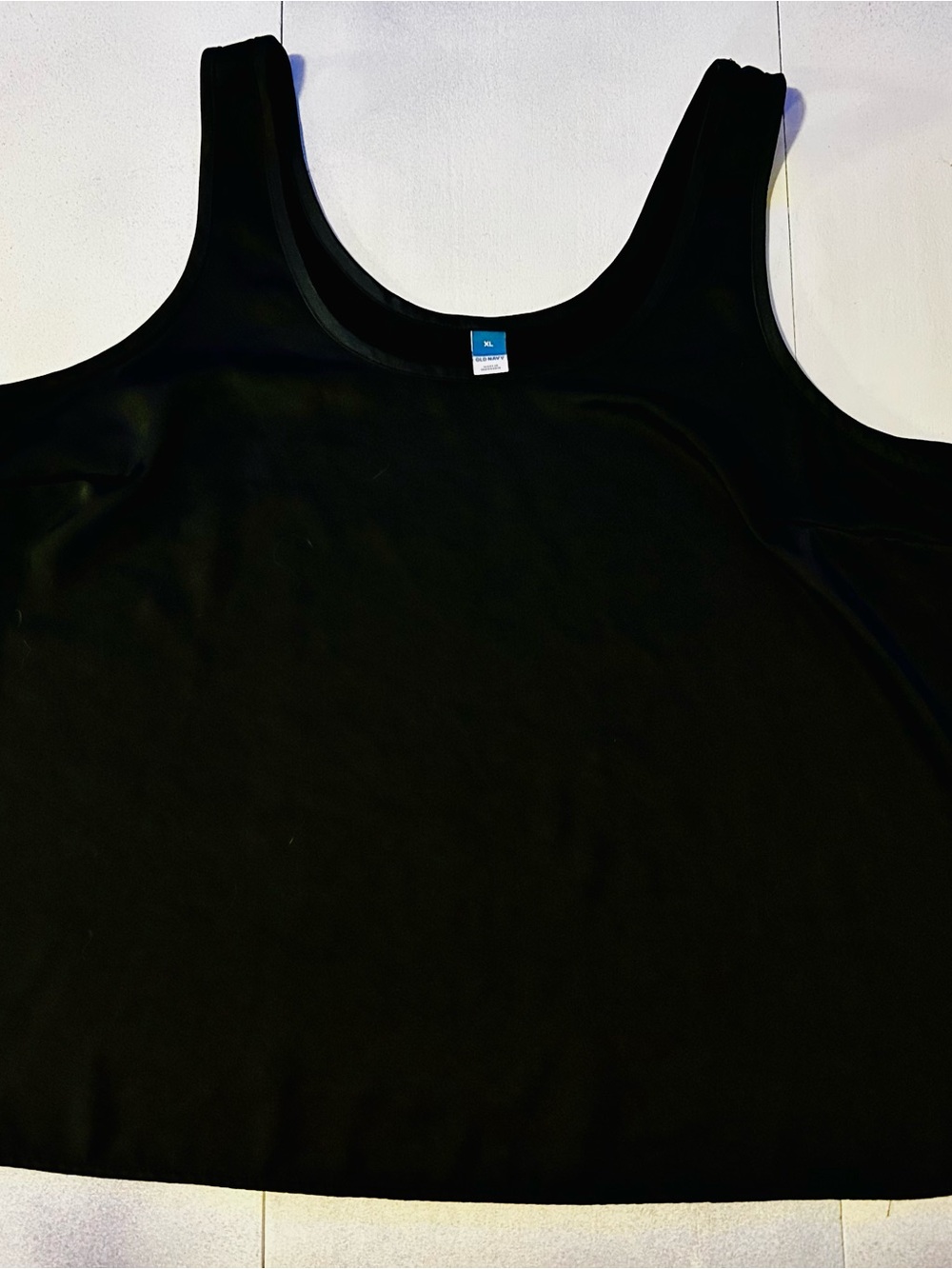 Old Navy Black Scoop Tank Top